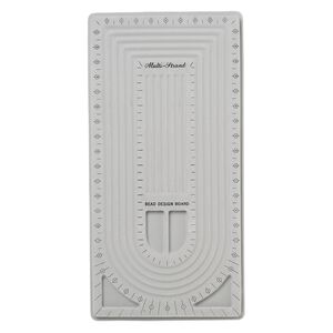 Bead board, flocked plastic, grey, 21x10-1/2 inch rectangle. Sold individually.