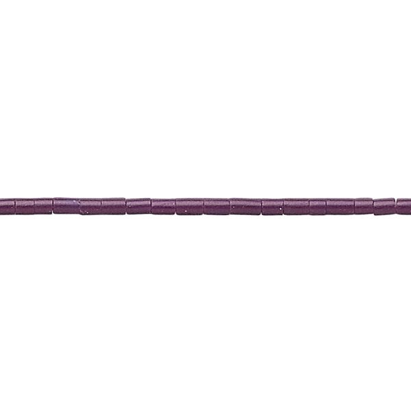 Bead, "sugilite" (imitation) (plastic), opaque, 2-3mm heishi. Sold per 22-inch strand. image number 0