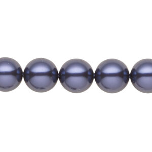 Pearl 1pkg25 iris, Crystal Passions&reg; 10mm round 5810