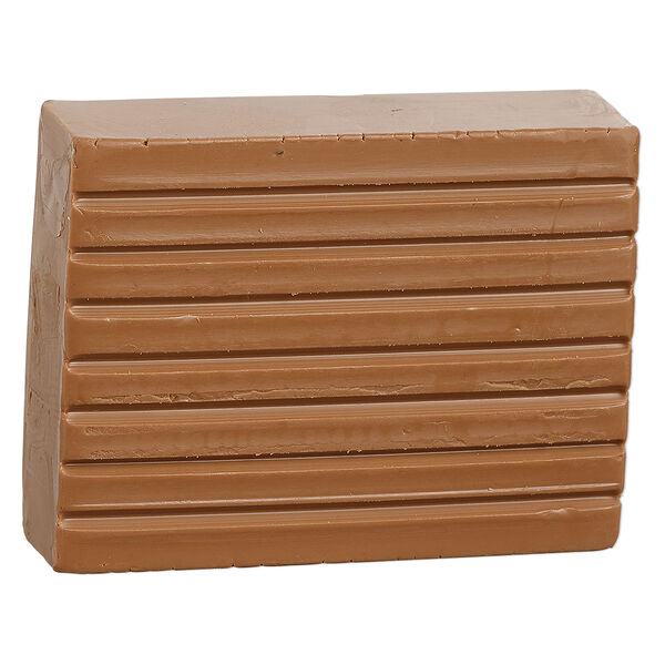 Polymer clay, Kato Polyclay™,  pkg/12.5 ounces, brown. image number 0