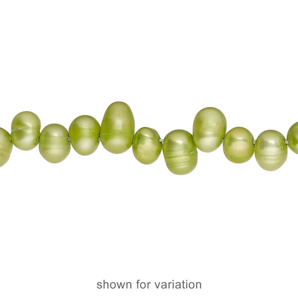 Pearl mix 1pkg5 freshwater, 4x3mm-30x21mm mixed shape, 15 inch cultured mixed colors image number 4