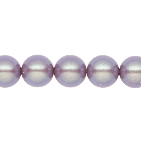 Pearl 10pk pearlescent violet, Preciosa Czech crystal 10mm round image number 0