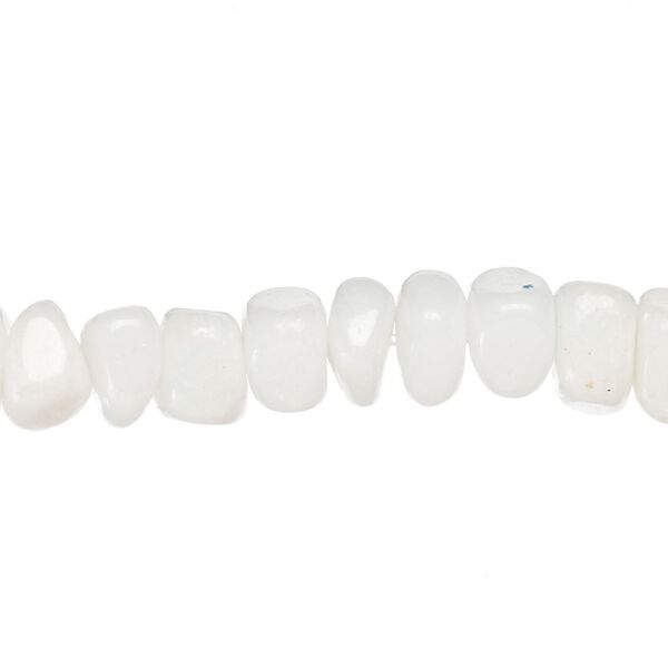 Malaysia "jade" 1pkg1, chip bead natural 15 inch medium image number 0
