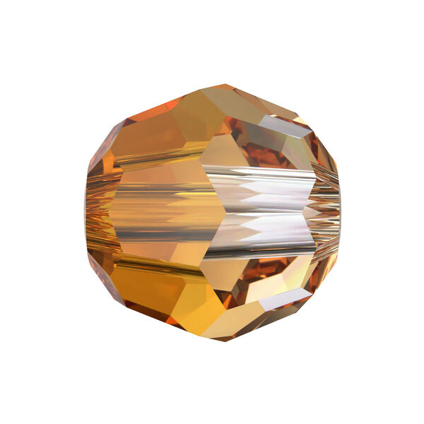 Bead 1pkg720 dark orange TCF™, Swarovski®, 4mm faceted round 5000 image number 0