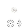 Drop 12pk crystal, Crystal Passions® 8mm pendant mini disk 6428 image number 0