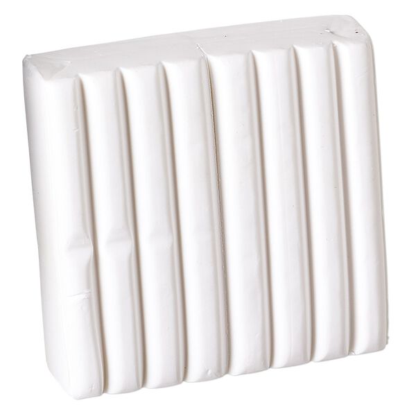 Polymer clay, Fimo® Professional, pkg/2 ounces, white. image number 0