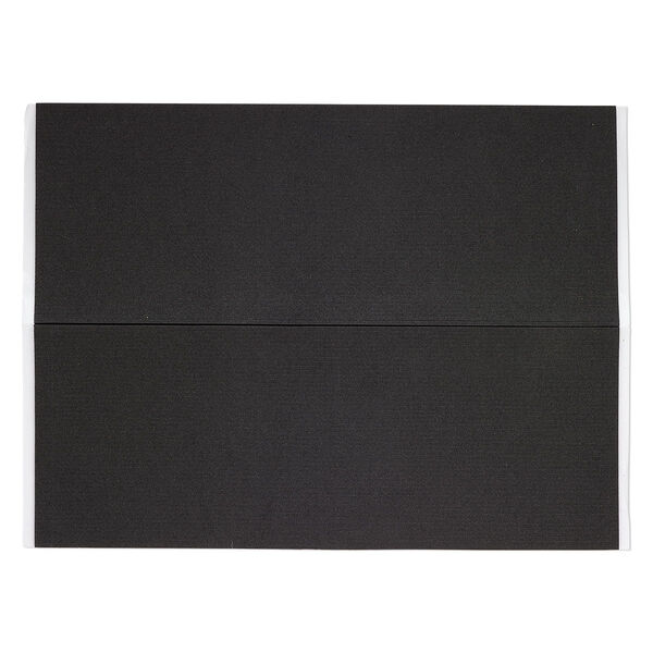 Adhesive strip, Art Edge™, EVA foam, black, 2mm. Sold per 10-inch sheet. image number 1