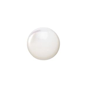 Cabochon, trochus shell (natural), 8mm calibrated round, Mohs hardness 3-1/2. Sold per pkg of 4.