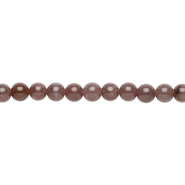 Bead 1pkg1 purple aventurine, 4mm round B grade, 15.5-16 inch natural image number 0
