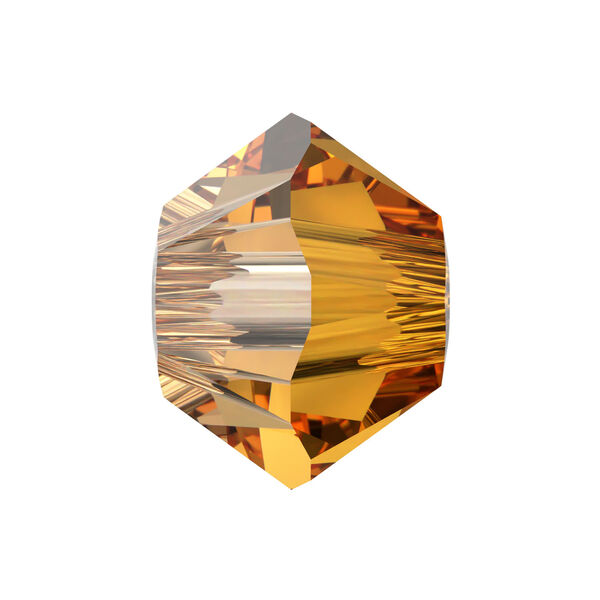 Bead 1pkg144 dark orange (HICT), Crystal Passions® 3mm bicone 5328 image number 0