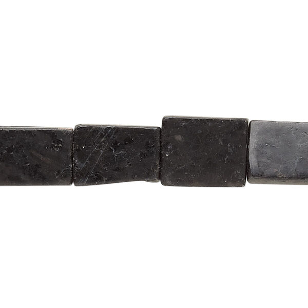 Hypersthene 1pkg1, flat rectangle bead natural 15 inch 11x7mm-13x9mm image number 0