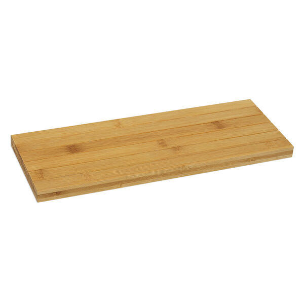 Display, earring card, lacquered bamboo, brown, 15x5.5 inch inclined. Sold individually. image number 0