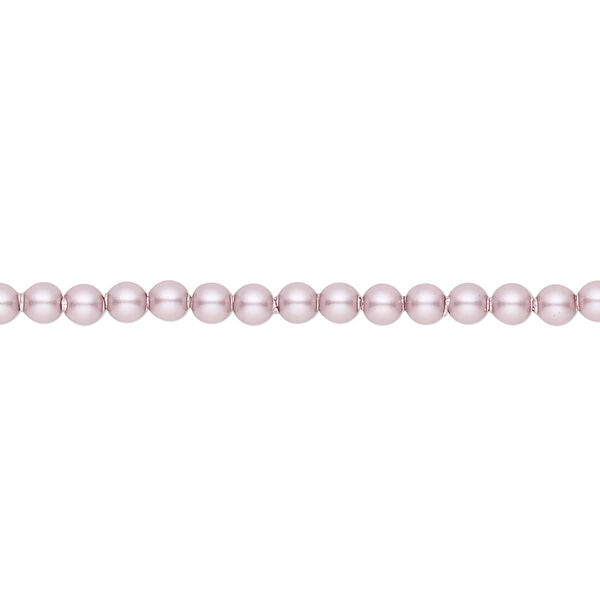 Pearl 1000pk powder rose, Swarovski® 3mm round 5810 image number 0