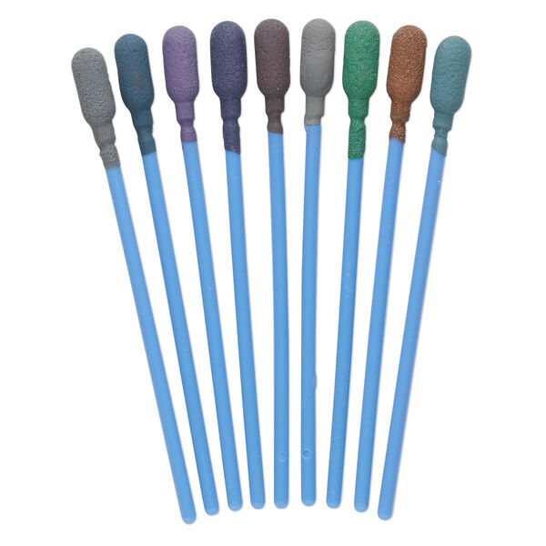 Sanding swabs, pkg/9-piece set, mixed colors, 3-1/2 inches. image number 0