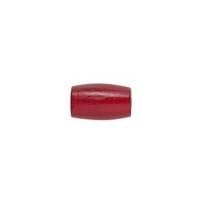 Bead, horn (dyed), red, 13x6mm-13x8mm hairpipe, Mohs hardness 2-1/2. Sold per pkg of 64.