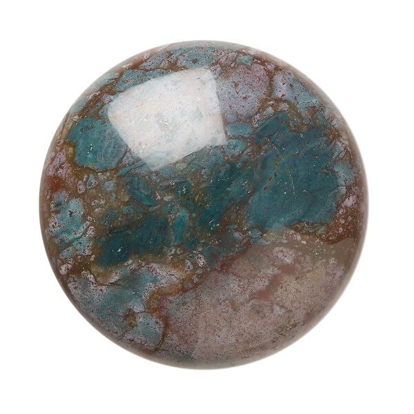 Fancy jasper 1pkg1, calibrated round cab natural 30mm image number 0