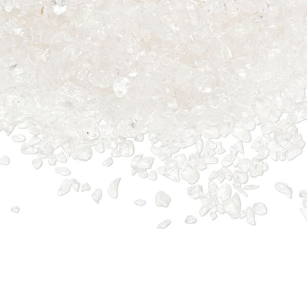 Quartz crystal 1pkg1, undrilled inlay chip natural 50g mini image number 0