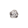 Bead 1pkg1 sterling silver, 16x13mm nugget, electroformed / antiqued JBB Findings image number 1