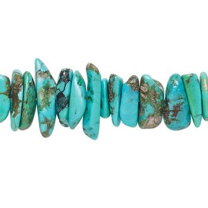 Turquoise 1pkg1, chip bead 15.5-16 inch large