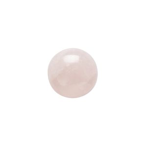 Rose quartz 1pkg2, calibrated round cab natural 15mm