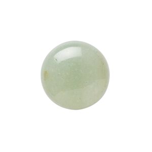 Green aventurine 1pkg2, calibrated round cab natural 20mm