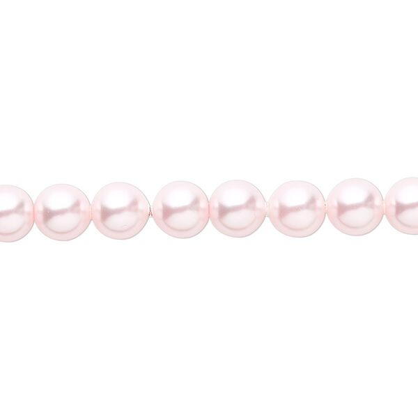 Pearl 500pk rosaline, Crystal Passions® 6mm round 5810 image number 0