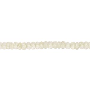 Golden yellow 1pkg1, hand-cut faceted rondelle bead natural 14 inch 3x1mm-4x3mm