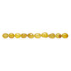 Bead, golden agate (dyed), light to medium, small to medium tumbled nugget, Mohs hardness 6-1/2 to 7. Sold per 15-1/2" to 16" strand. image number 1