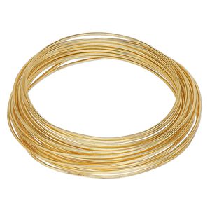 Wire, Wrapit®, jeweler's bronze, dead-soft, round, 16 gauge. Sold per 0.25-pound spool, approximately 30 feet.