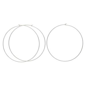 Neckwire, antique silver-finished steel, 1.7mm round wire with double-hook closure, 16 inches. Sold per pkg of 3.