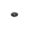 Jet 1pkg1, hand-carved oval bead natural 15x11mm image number 1