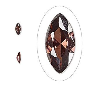 Gem, cubic zirconia, alexandrite purple, 6x3mm faceted marquise, Mohs hardness 8-1/2. Sold per pkg of 5.