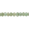 Green chalcedony 1pkg1, hand-cut faceted rondelle bead 14 inch 5x4mm-7x5mm image number 0