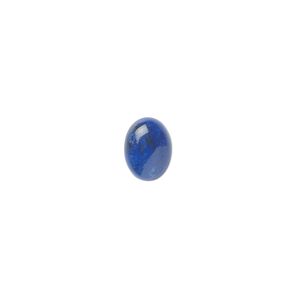 Lapis lazuli 1pkg6, calibrated oval cab natural 8x6mm