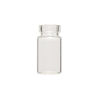 Component, glass / cork / nickel-finished steel, clear, 22x11mm bottle with stopper and screw eye. Sold per pkg of 100. image number 2