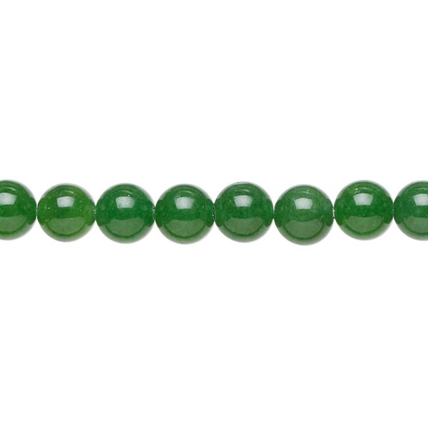 Malaysia "jade" 1pkg1, round bead 15.5-16 inch 6mm image number 0