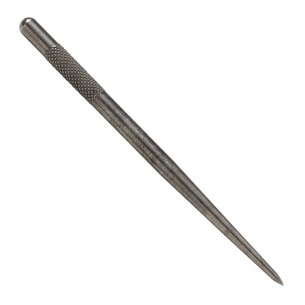 Center punch, hardened steel, 4 inches with 2mm tip. Sold individually. image number 0