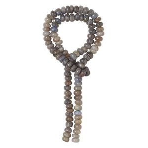Blue sapphire / grey sapphire / brown sapphire 1pkg1, hand-cut rondelle bead 14 inch 6x3mm-7x4mm