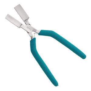 Pliers, Wubbers® Designer Mandrel, pkg/1, large square mandrel, steel and rubber, 7 inches.