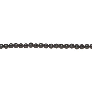 Black onyx 1pkg1, round bead 15.5-16 inch 2.5mm