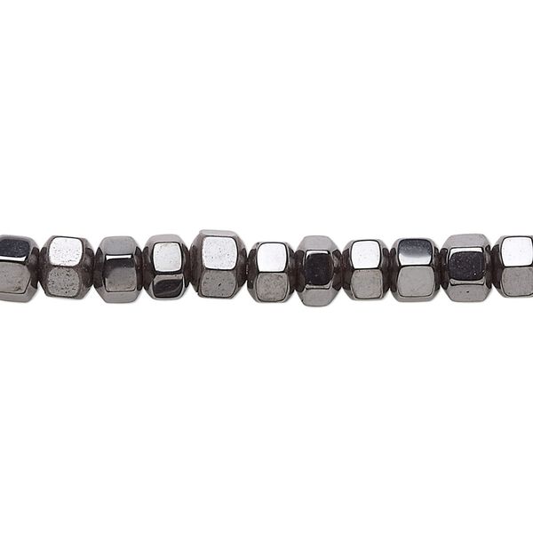 Hemalyke™ 1pkg1, faceted drum bead 15 inch 5mm image number 0