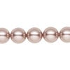 Pearl 1pkg25 vintage rose, Crystal Passions&reg; 10mm round 5810 image number 0