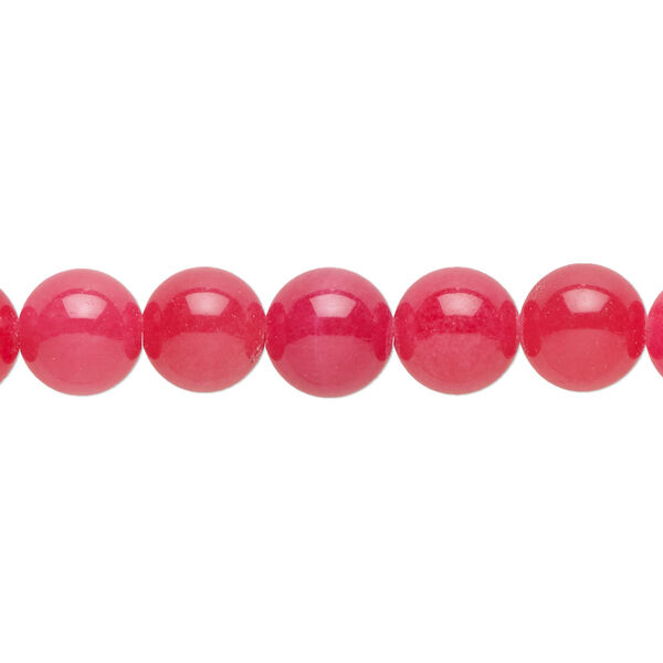 Quartz 1pkg1, round bead C grade, 15 inch 7-9mm image number 0