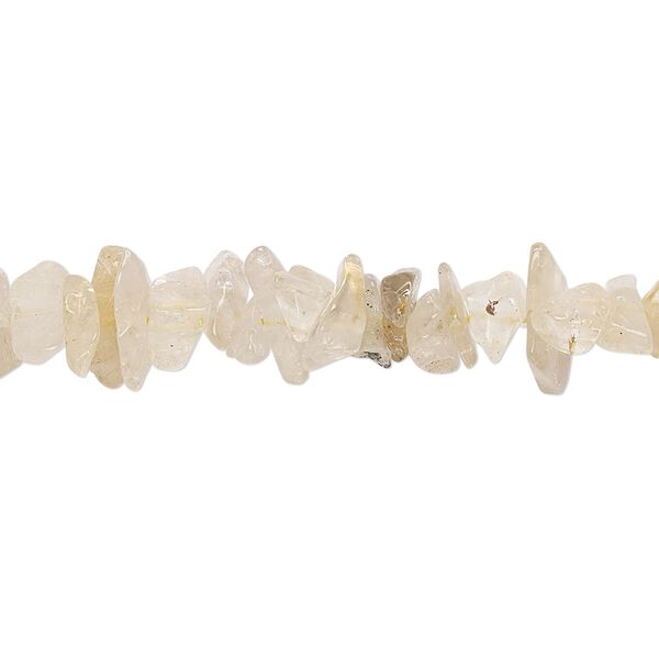 Golden rutilated quartz 1pkg1, chip bead natural 32 inch medium image number 0