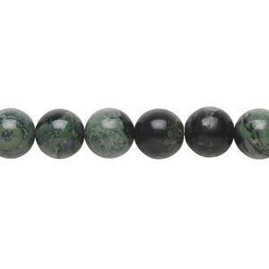 Kambaba jasper 1pkg1, round bead natural 15.5-16 inch 8mm