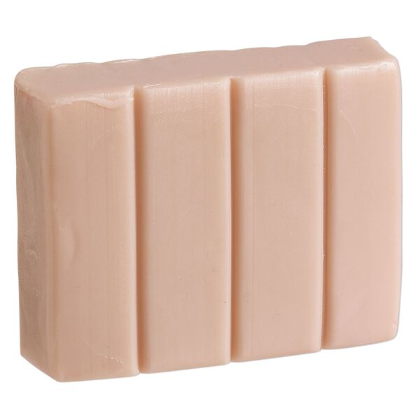 Polymer clay, Sculpey® PREMO, beige. Sold per 2-ounce bar. image number 0