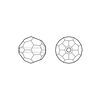 Bead 1pkg12 crystal urban grey, Crystal Passions&reg; 8mm round 5000 image number 1