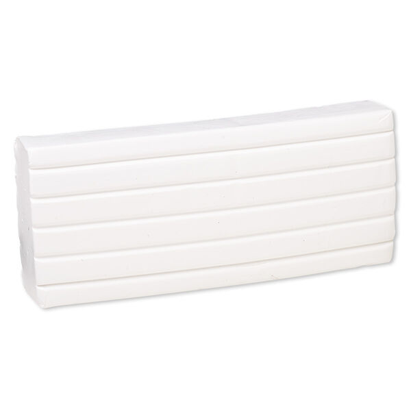 Polymer clay, Sculpey® PREMO, pkg/8 ounces, white. image number 0
