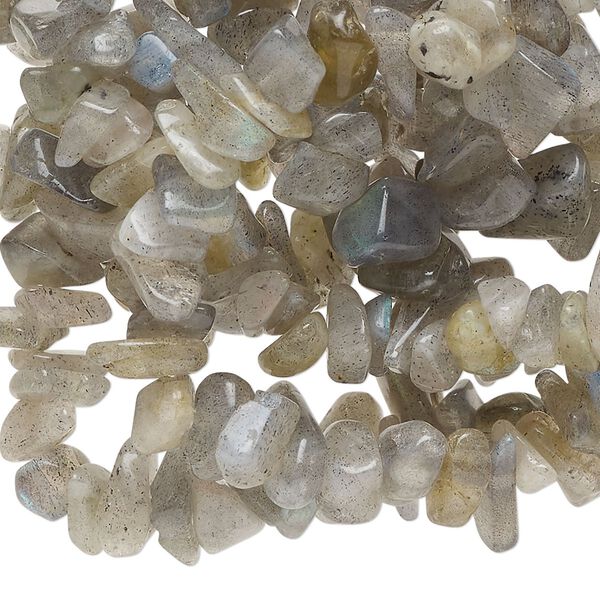 Labradorite 1pkg1, chip bead natural 36 inch small image number 0