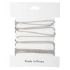 Chain 1pkg1 ball, 1.5mm, stainless steel 5 foot unfinished image number 1